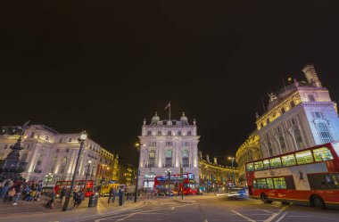 Picadilly Circus in London clipart