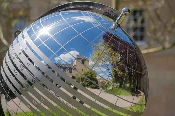 Zegar słoneczny w Balliol College — Zdjęcie stockowe