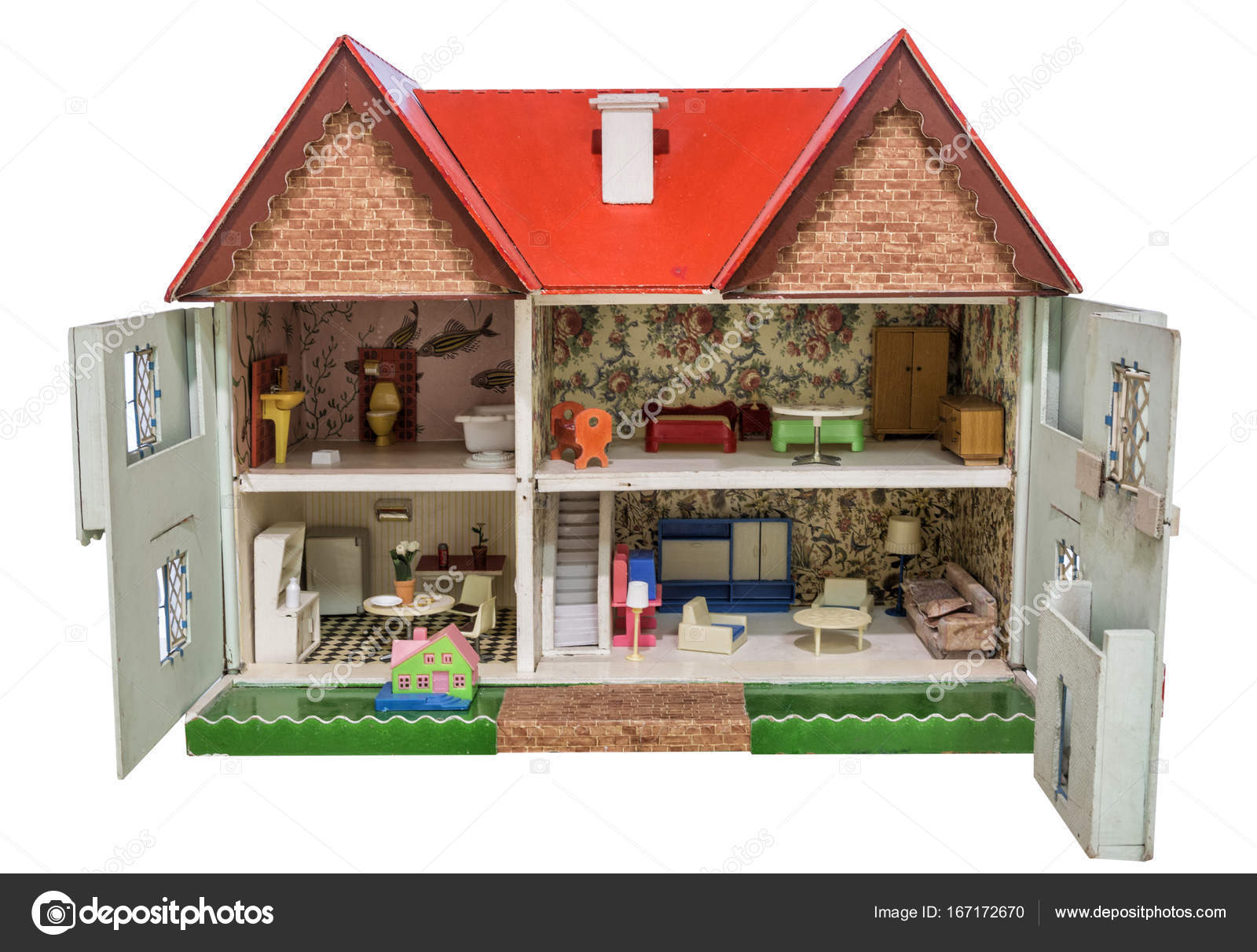 Houses of old dolls — Stock Photo © norabana 167172670
