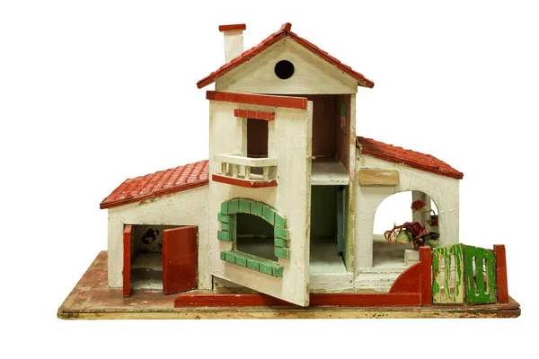 บ้านของตุ๊กตาเก่า — ภาพถ่ายสต็อก