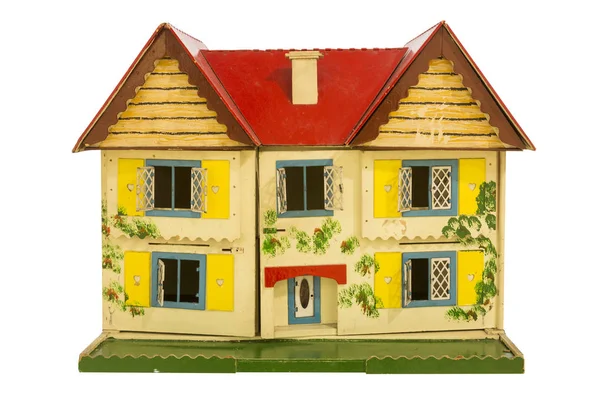 Casas de muñecas viejas Imagen de archivo