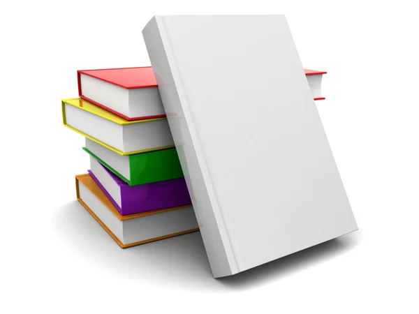 3d libri stack — Foto Stock