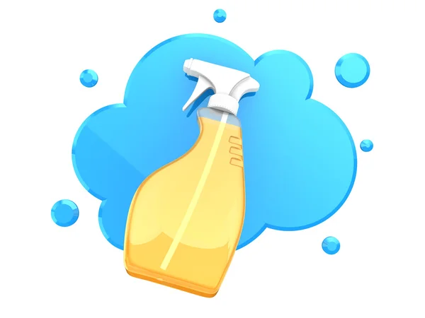 Spray pulizia 3d — Foto Stock