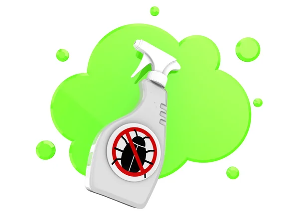 Illustration av bug spray — Stockfoto
