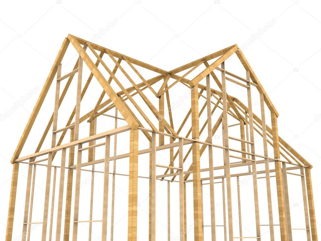 house construction frame