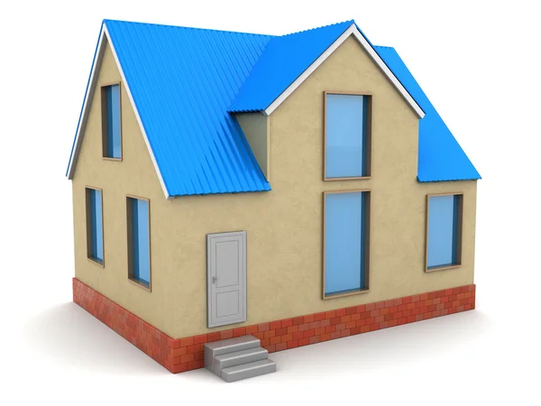 Colorful house model — Stock Photo, Image