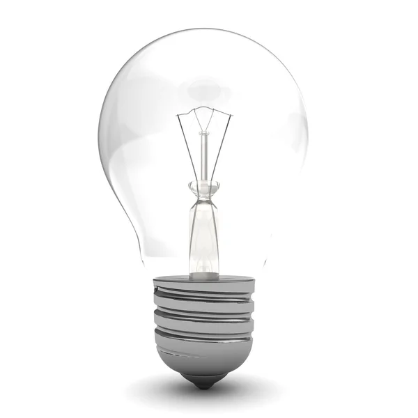 One generic lightbulb — Stock fotografie