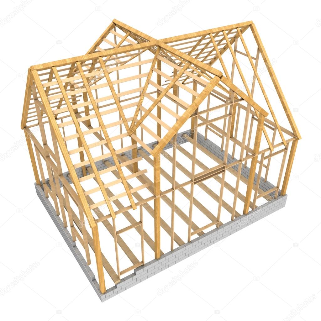 house construction frame