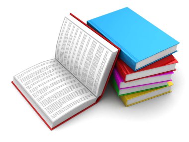 kitap lorem Ipsum metin ile açılmış 