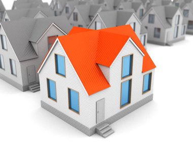  çok sayıda ev ve bir en iyi