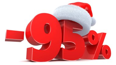 Noel satış yüzde 95