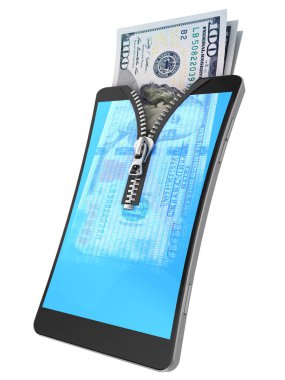 zip ve para ile hareket eden telefon