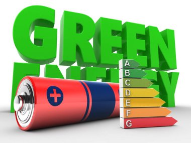 Pil enerji ve verimli rütbe ile