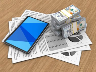 belgeler ve tablet bilgisayar