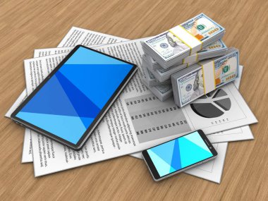 belgeler ve tablet bilgisayar