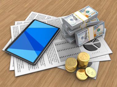 belgeler ve tablet bilgisayar