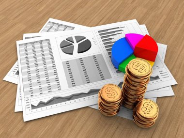 İş çizelgeleri ve pasta grafiği