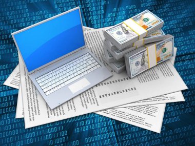 Kağıtları ve bilgisayar üzerinden dijital