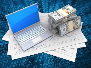 Kağıtları ve bilgisayar üzerinden dijital