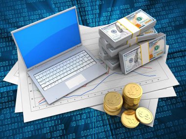 Kağıtları ve bilgisayar üzerinden dijital