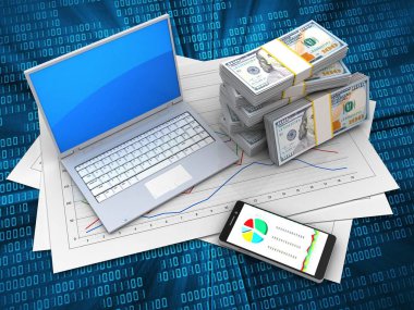 Kağıtları ve bilgisayar üzerinden dijital