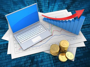 Kağıtları ve bilgisayar üzerinden dijital