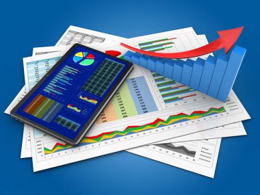 işle ilgili belgeleri ve tablet