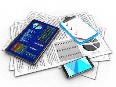 Belge ve dijital tablet