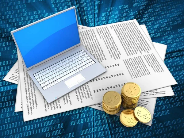 Kağıtları ve bilgisayar üzerinden dijital