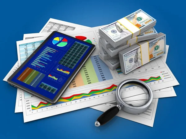 işle ilgili belgeleri ve tablet