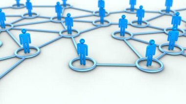 insan ağ üzerinden ışık