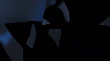 yeşil ve koyu üzerinde cam kırma