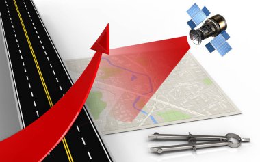 Kırmızı ok ve çember aracıyla göster