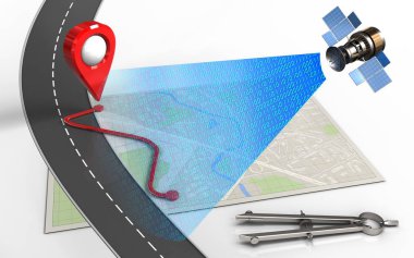 rota ve çember aracıyla göster