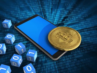 telefon ile ikili küpleri ve bitcoin