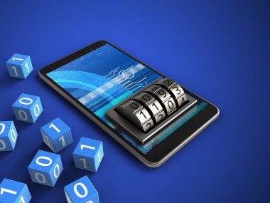 telefon ile ikili küpleri ve kilit arama