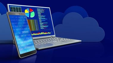 Mavi bulutlar sembolü