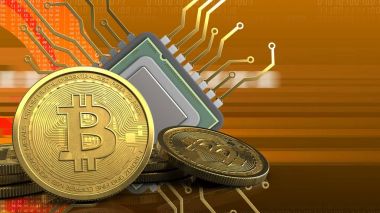 Altın bitcoin sembolleri 