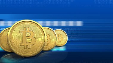 Altın bitcoins satır