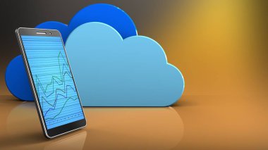 Mavi bulutlar sembolü