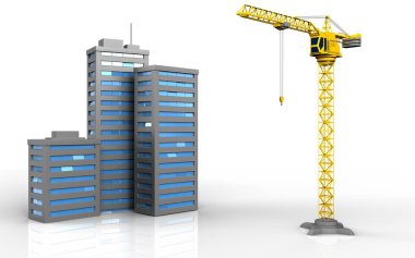 Modern şehir binaları