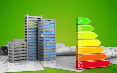 Şehir binalar inşaat