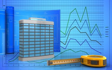 Rulo çizim ile bina