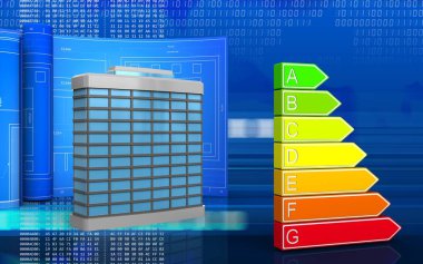 Rulo çizim ile bina