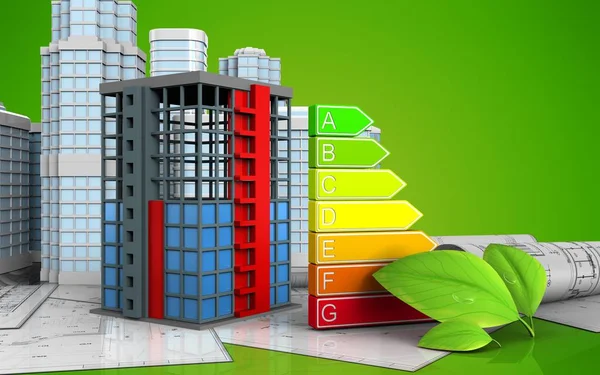 Kentsel sahne ile Bina İnşaatı