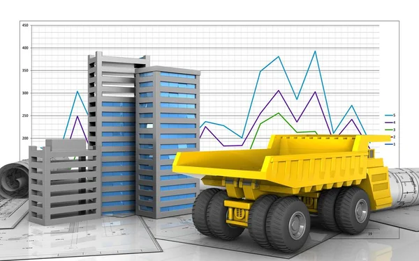 Şehir binalar inşaat