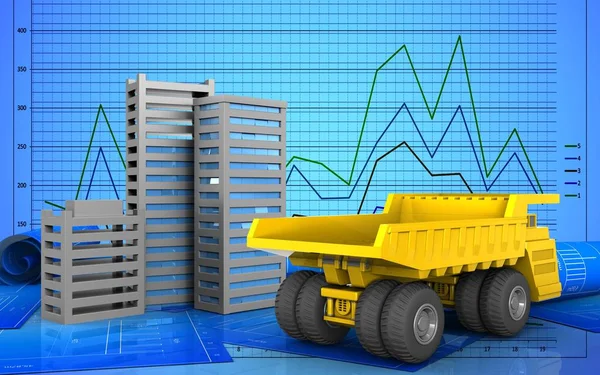 Şehir binalar inşaat