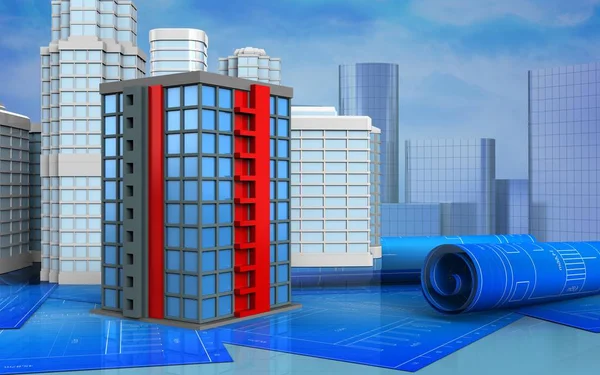 Kentsel sahne binalarla