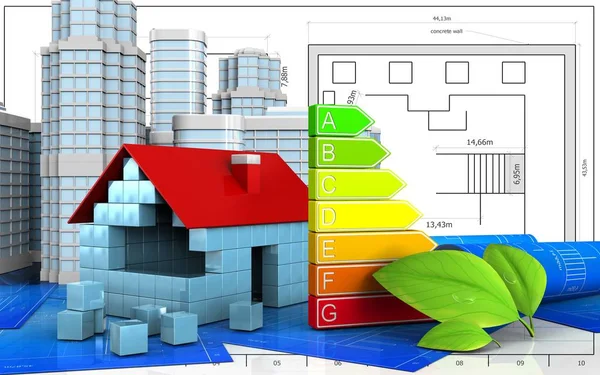 House blocks construction