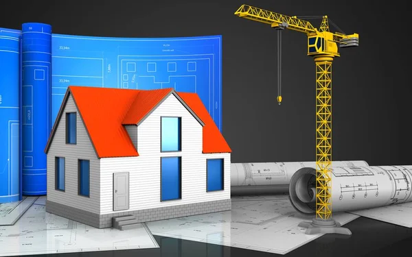 Rulo çizim ile genel evi